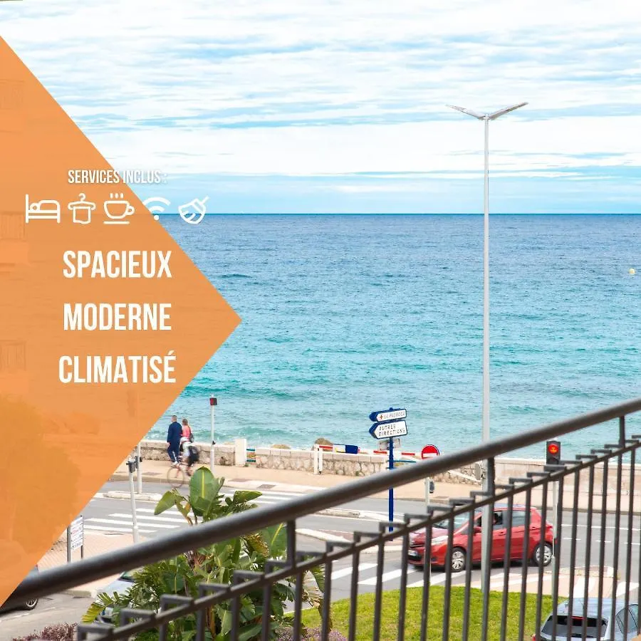 Lejlighed La Perle Bleue - Central - Vue Mer - Wifi Roquebrune-Cap-Martin Frankrig